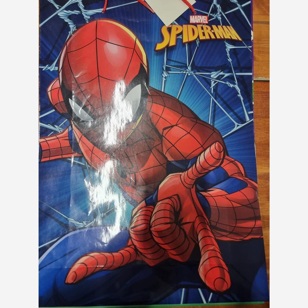 Shopper Spiderman con 11 regali  - (5 pezzi)