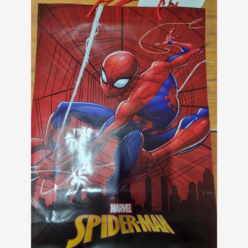 Shopper Spiderman con 11 regali  - (5 pezzi)