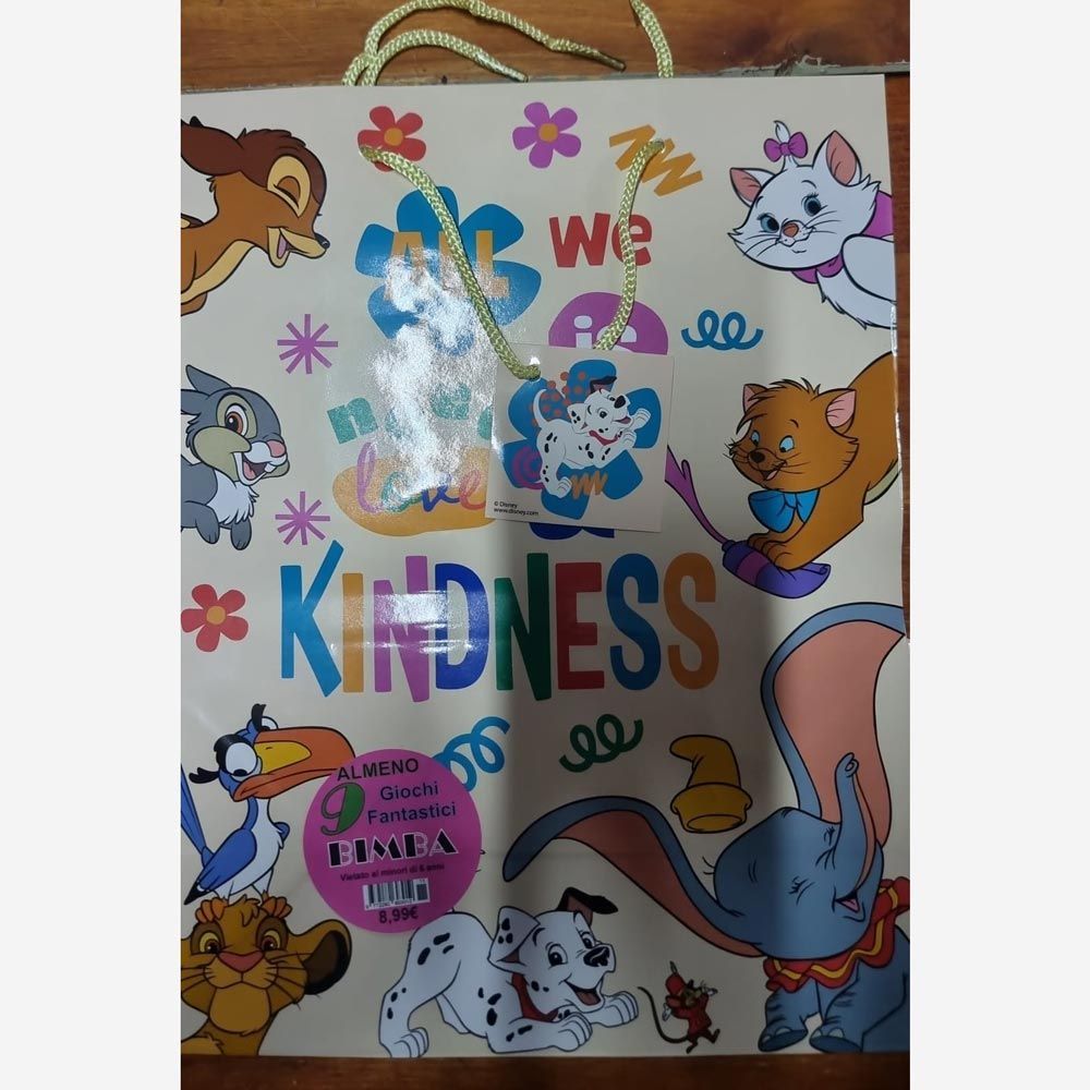 Shopper Disney con 9 regali - (5 pezzi)