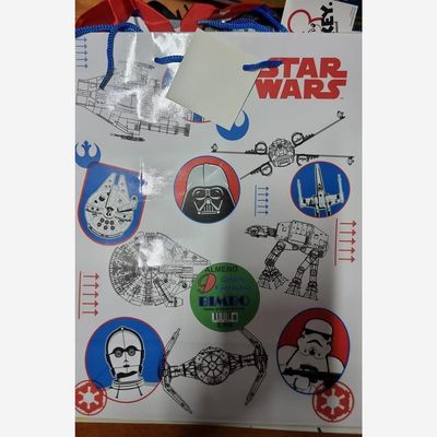 Shopper Star Wars con 9 regali - (5 pezzi) Shopper Star Wars con 9 regali - (5 pezzi)