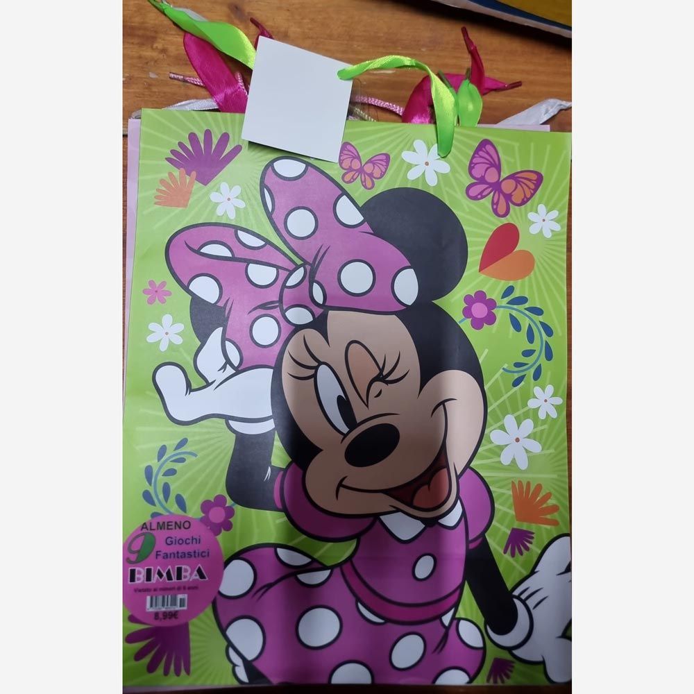 Shopper Topolina con 9 regali - (5 pezzi)