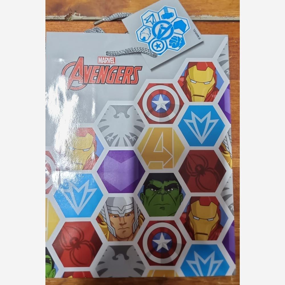 Shopper Avangers con 6 regali - (5 pezzi)