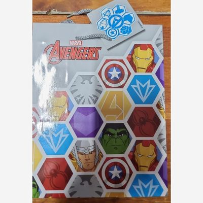 Shopper Avangers con 6 regali - (5 pezzi)