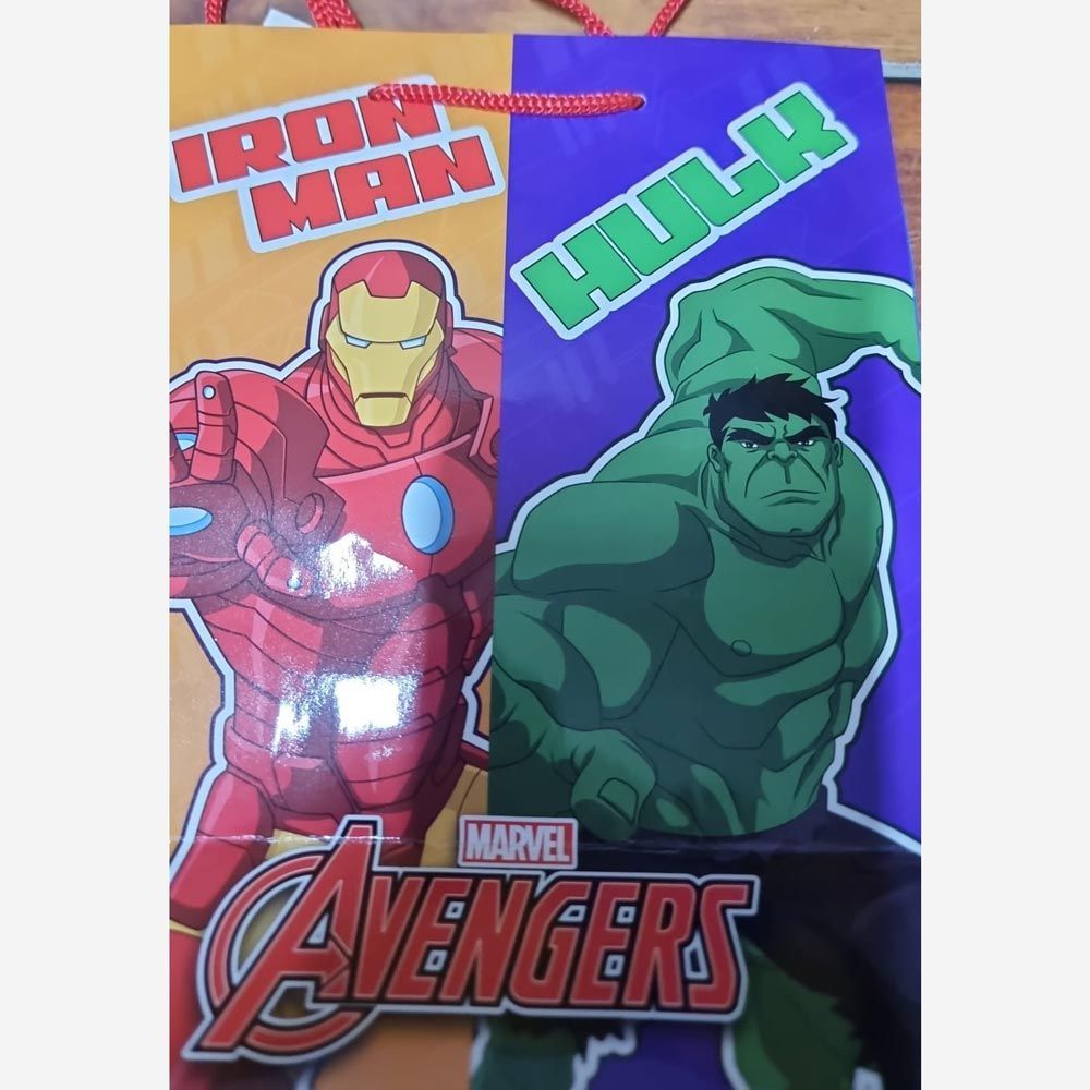 Shopper Avangers con 6 regali - (5 pezzi)