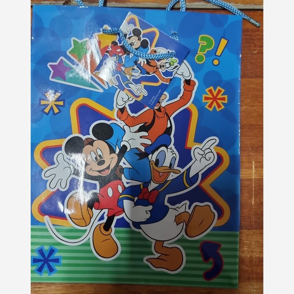 Shopper Disney Topolino, Pippo e Paperino con 6 regali - (5 pezzi)