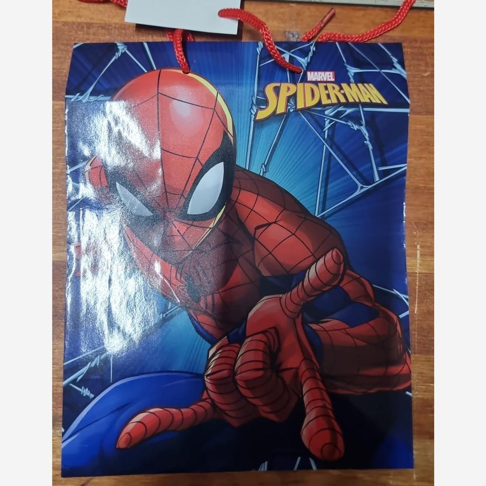 Shopper Spiderman con 6 regali - (5 pezzi)