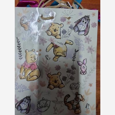 Shopper Winnie The Pooh per bambina con 6 regali - (5 pezzi)