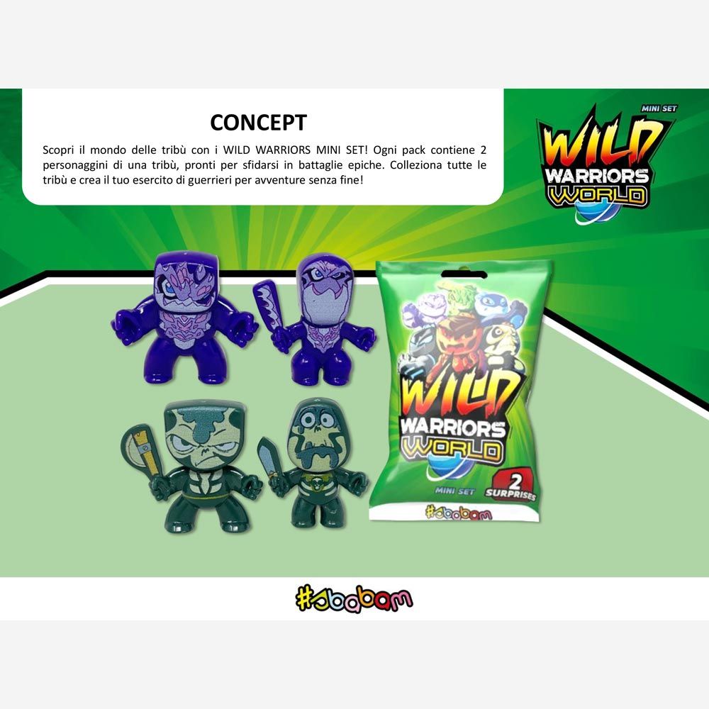 Wild Warriors World Mini Set - (10pz)