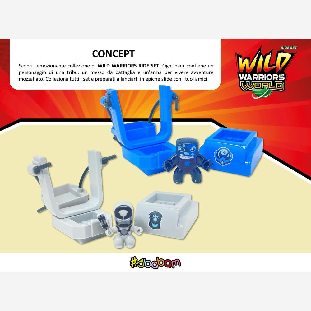 Wild Warriors World - (6pz)