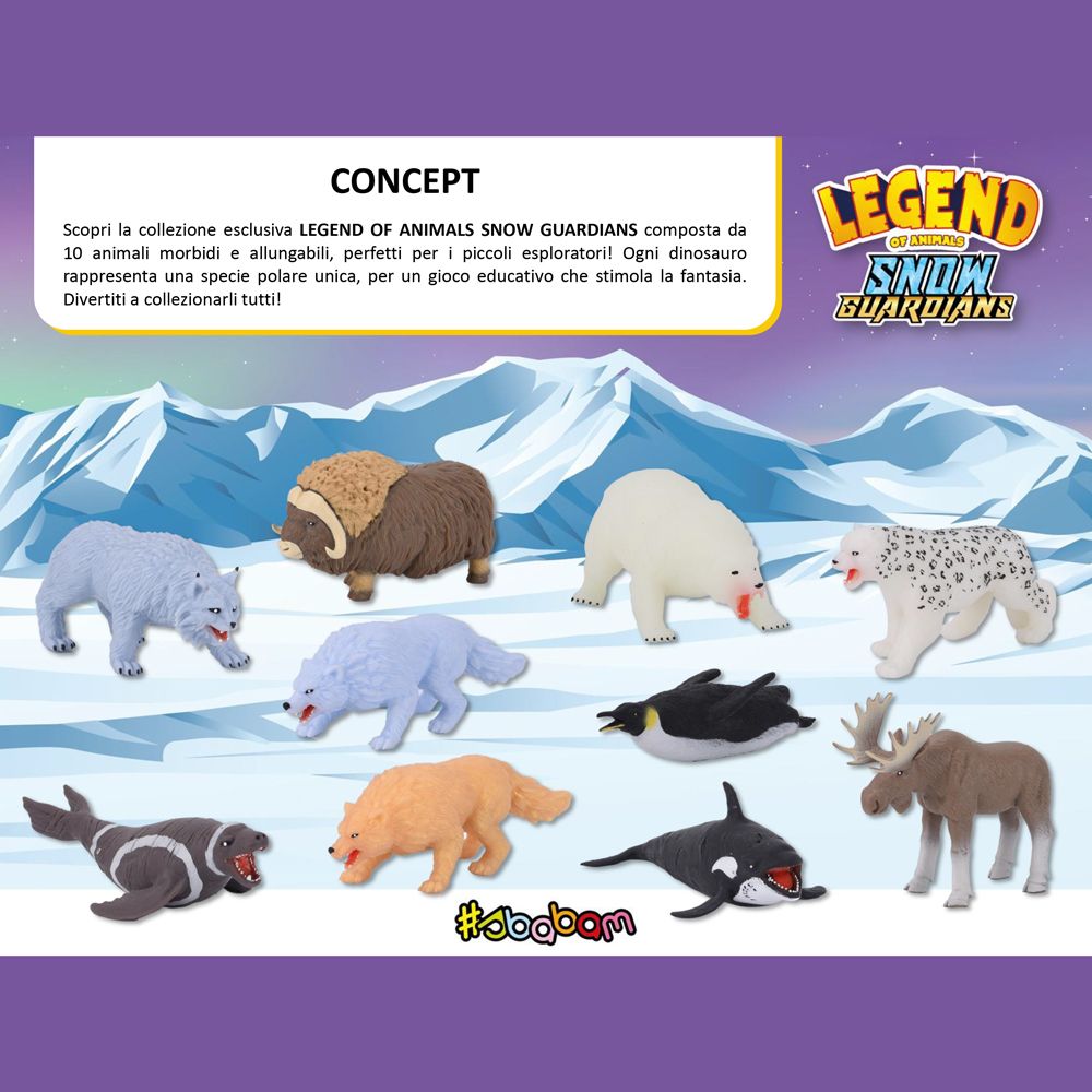 Legend of Animals - Snow Guardians - (10pz)