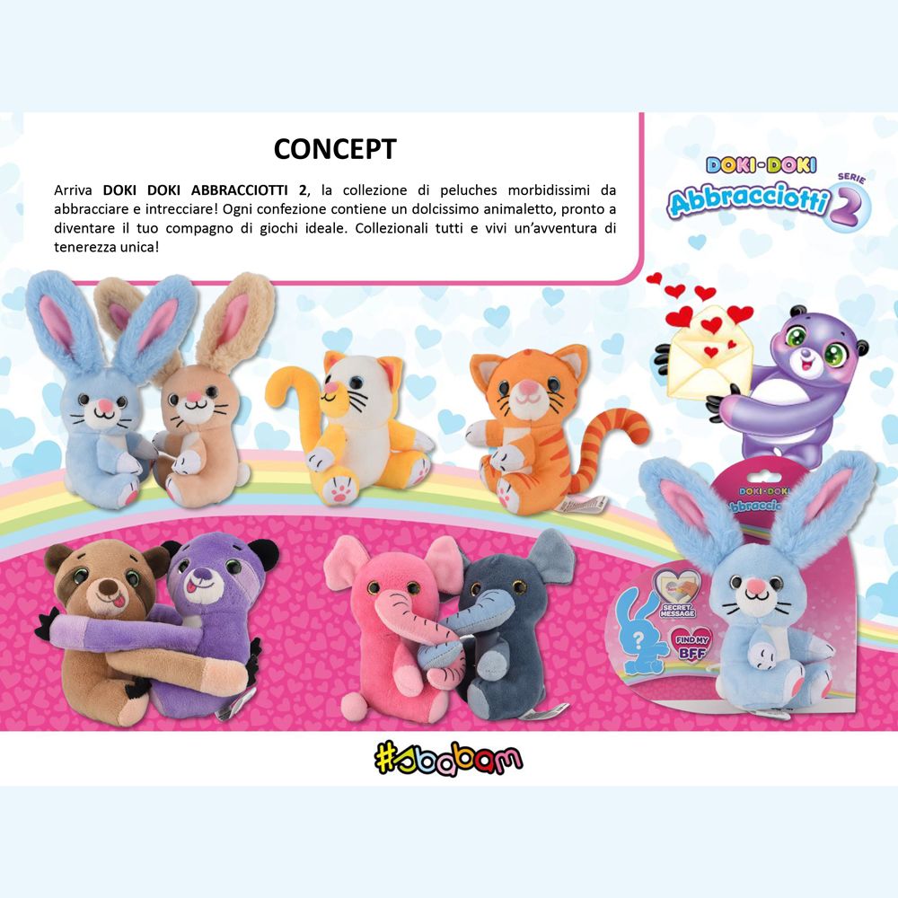 Doki Doki Abbracciotti - Serie 2 - (8pz)