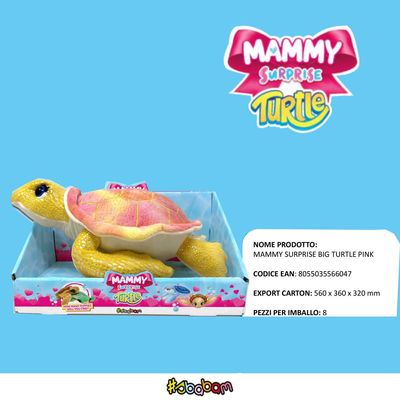 Mammy Surprise Big Turtle Pink - (1pz)