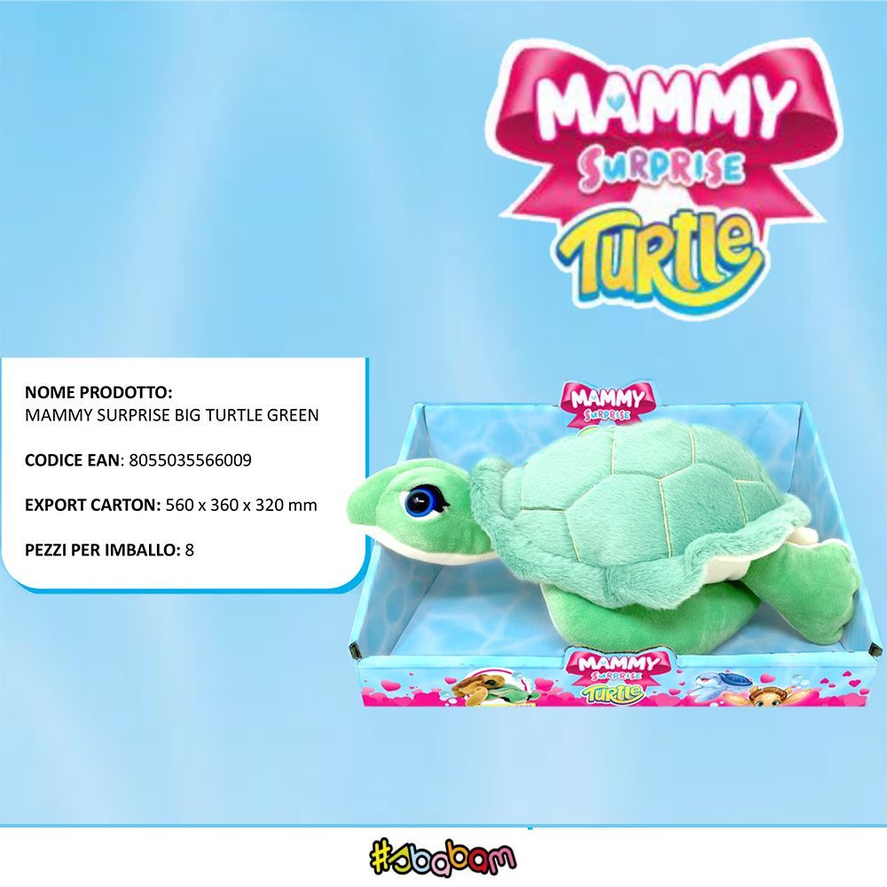 Mammy Surprise Big Turtle Green - (1pz)