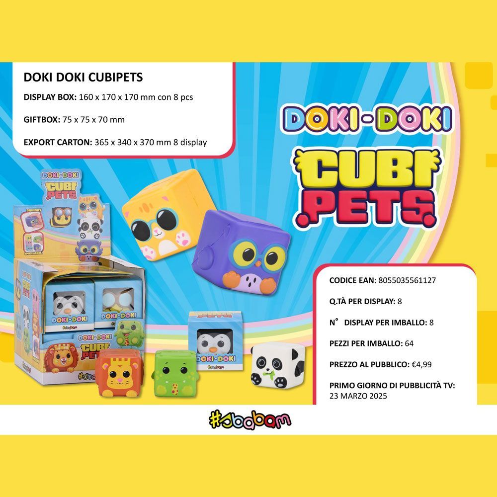 Doki Doki Cubipets - (8pz)