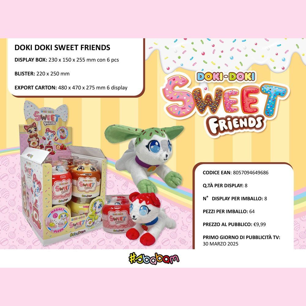 Doki Doki Sweet Friends - (8pz)