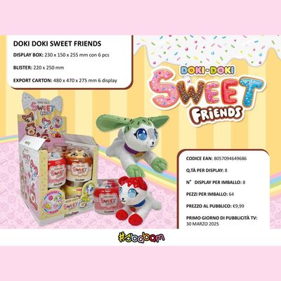 Doki Doki Sweet Friends - (8pz)