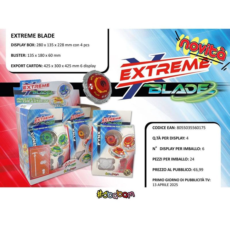 Extreme Blade - (4pz) Extreme Blade - (4pz)