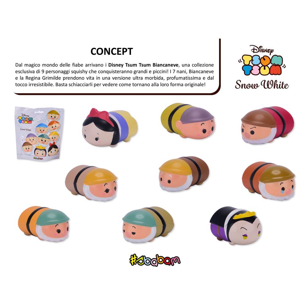 Disney Tsum Tsum Biancaneve (9pz)