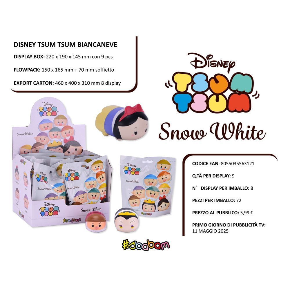 Disney Tsum Tsum Biancaneve (9pz)