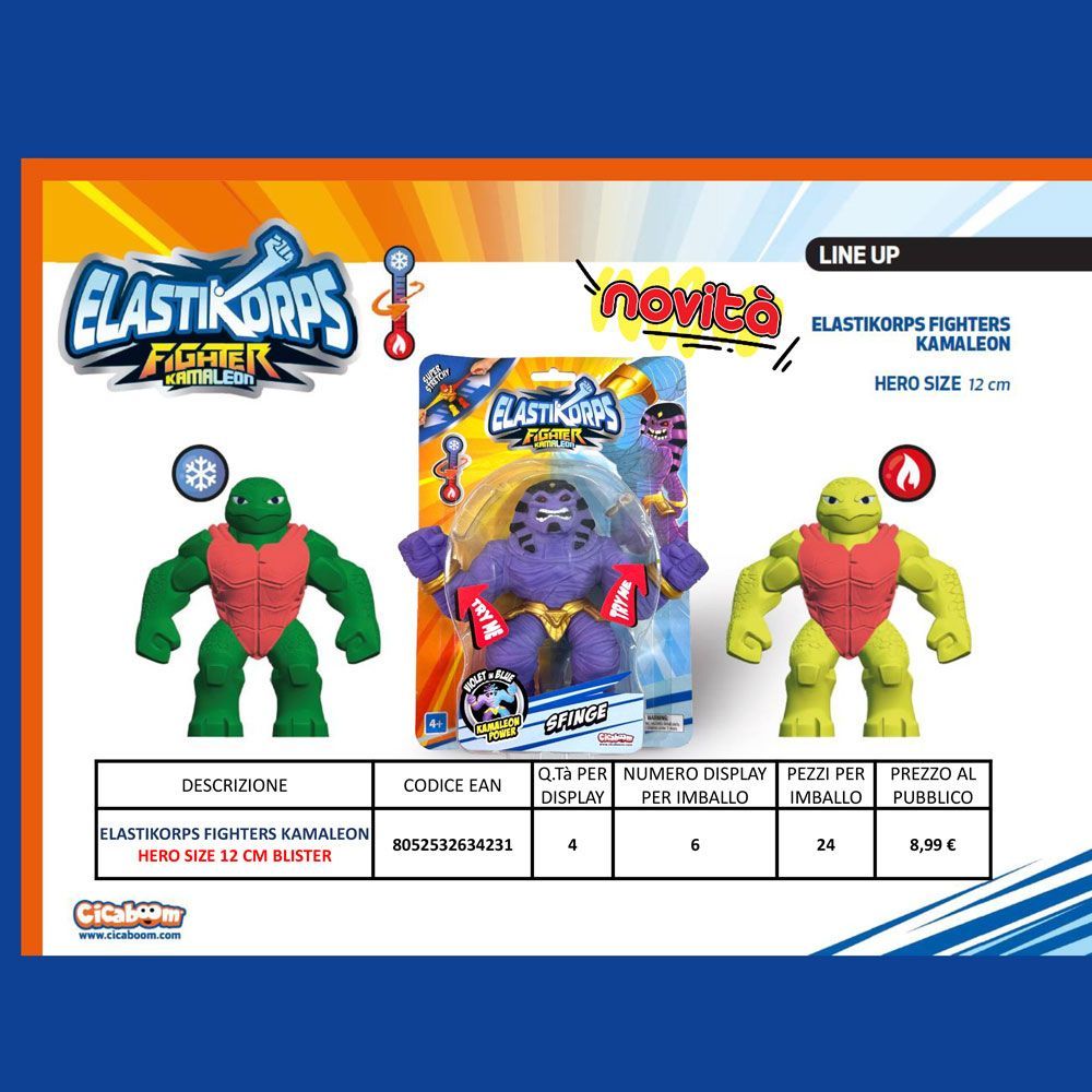 Elastikorps Fighters Kamaleon (4pz)