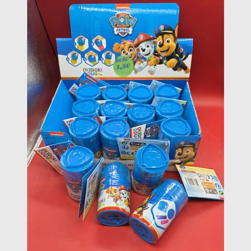 Paw Patrol - Pasta Modellabile (15pz) Paw Patrol - Pasta Modellabile (15pz)