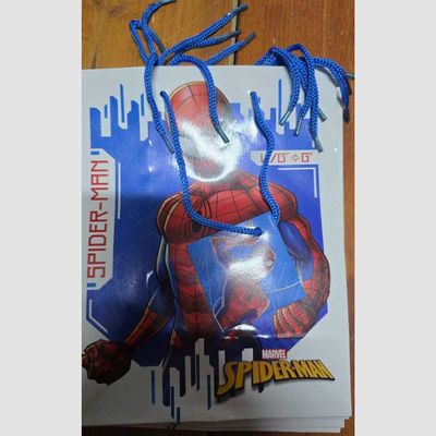 Shopper Spiderman con 6 regali - (5 pezzi)