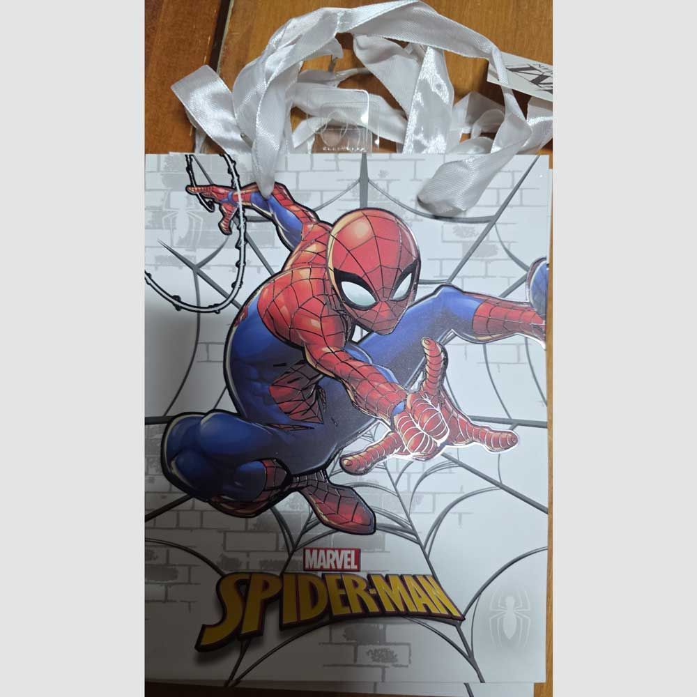 Shopper Spiderman con 6 regali - (5 pezzi)