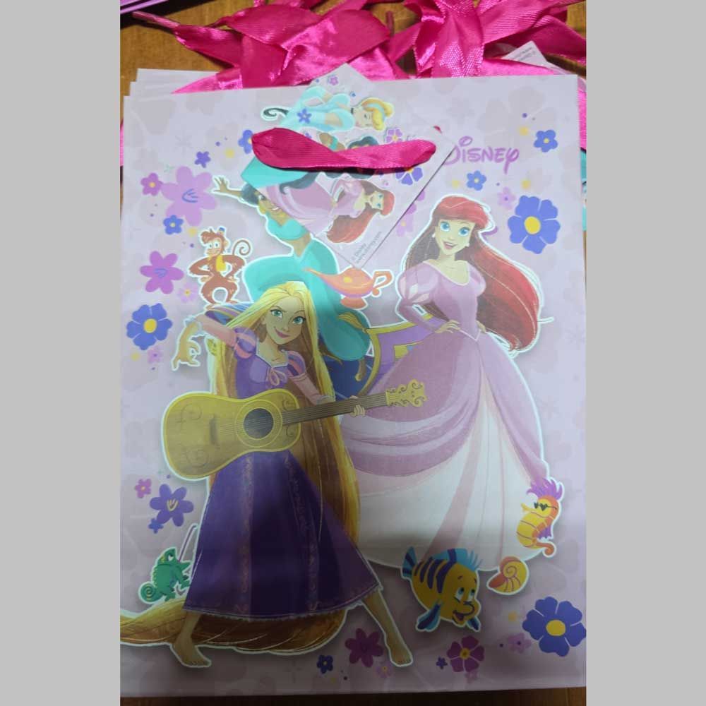 Shopper Disney Princess con 6 regali - (5 pezzi)
