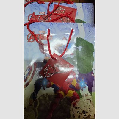 Shopper Avengers con 6 regali - (5 pezzi)
