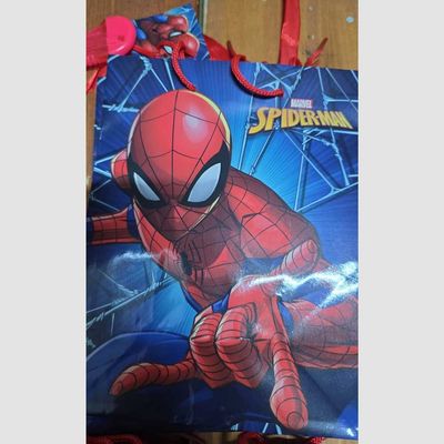 Shopper Spiderman con 6 regali - (5 pezzi)