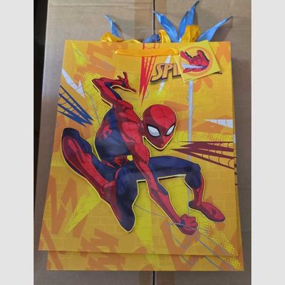 Shopper Spiderman con 9 regali - (5 pezzi)
