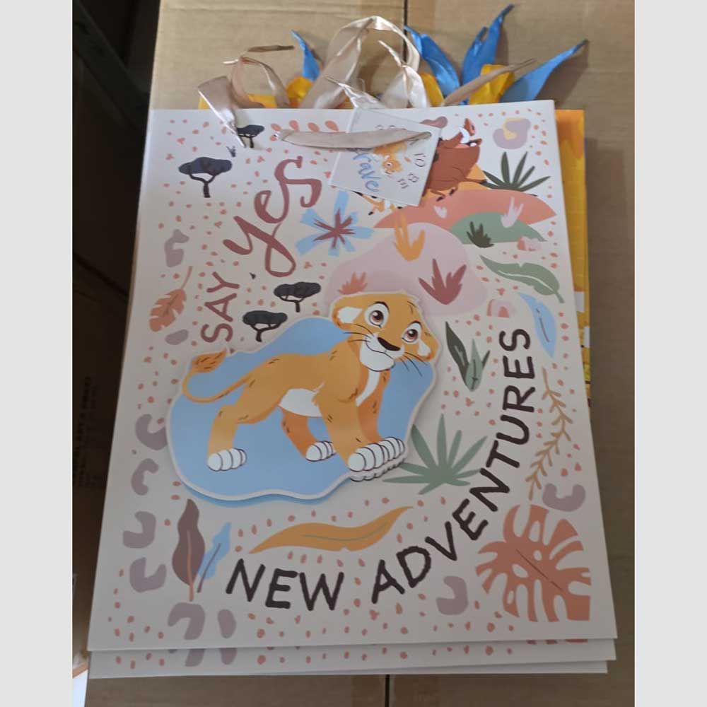 Shopper Disney Re Leone con 9 regali - (5 pezzi)