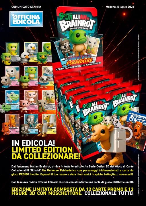 Italian Brainrot - Universo Psichedelico - (12 pezzi)