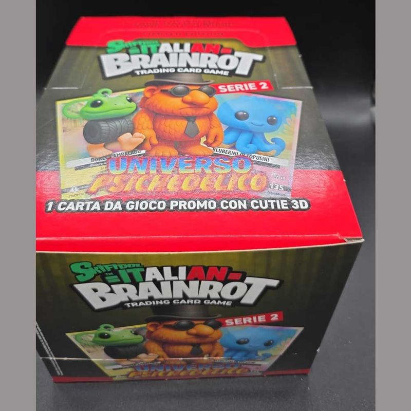Skifidol Italian Brainrot - trading card game - Psycheoelic Universe - Serie 2 (12 pz) Skifidol Italian Brainrot - trading card game - Psycheoelic Universe - Serie 2 (12 pz)