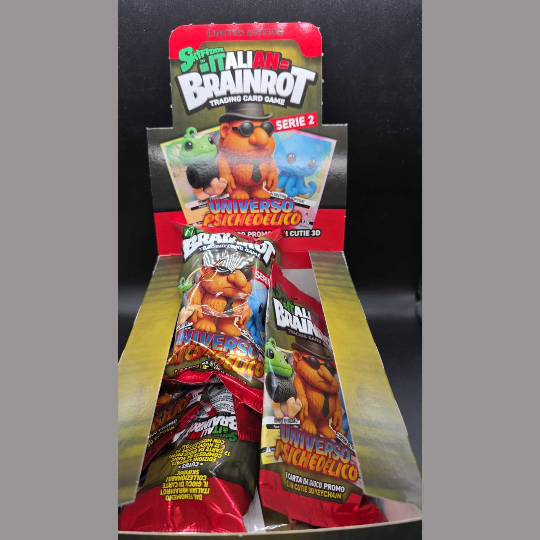 Skifidol Italian Brainrot - trading card game - Psycheoelic Universe - Serie 2 (12 pz)