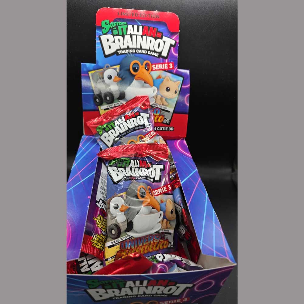 Skifidol Italian Brainrot - trading card game - Psycheoelic Universe - Serie 3 (12 pz)