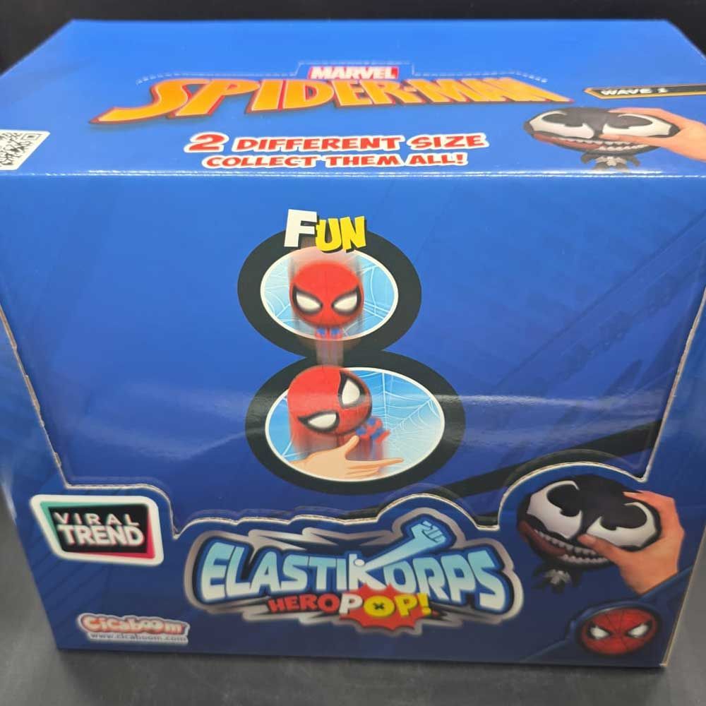 Elastikorps Heropop Marvel - Spiderman (4 pz)