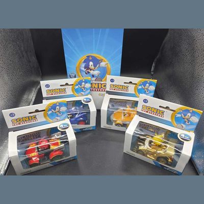 Sonic The Hedgehog - Calamiticar (4 pz) Sonic The Hedgehog - Calamiticar (4 pz)