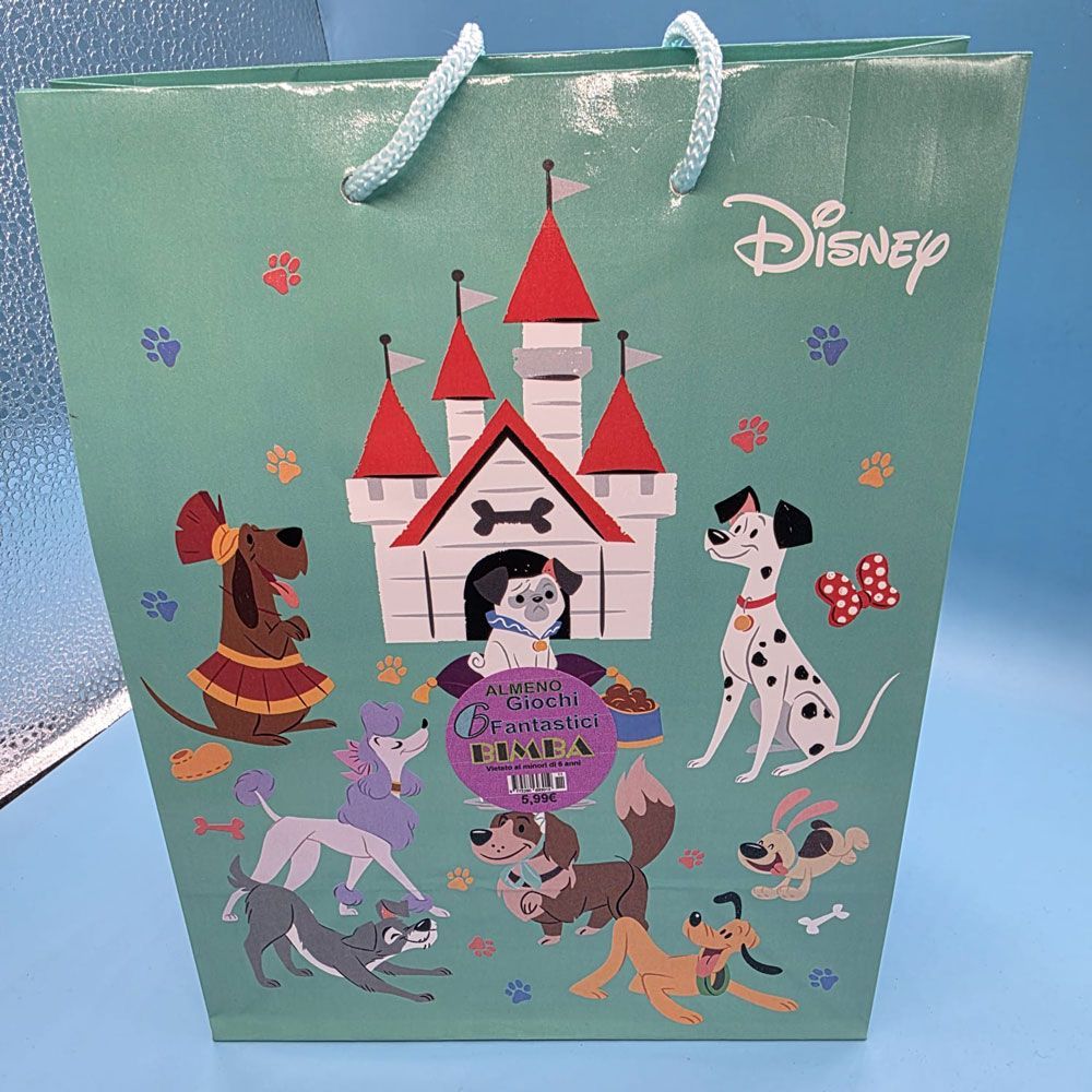 Shopper Disney per bambina con 6 regali - (5 pezzi)