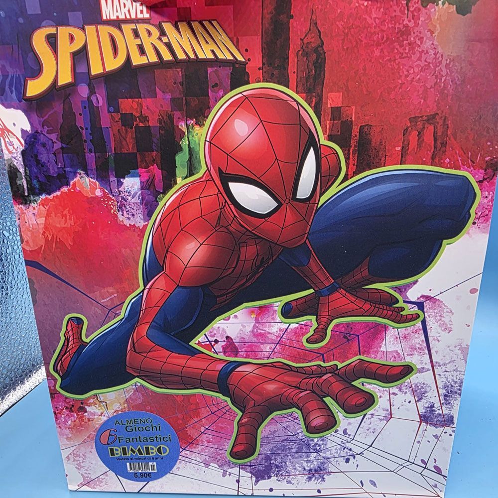 Shopper Spiderman con 6 regali - (5 pezzi) Shopper Spiderman con 6 regali - (5 pezzi)