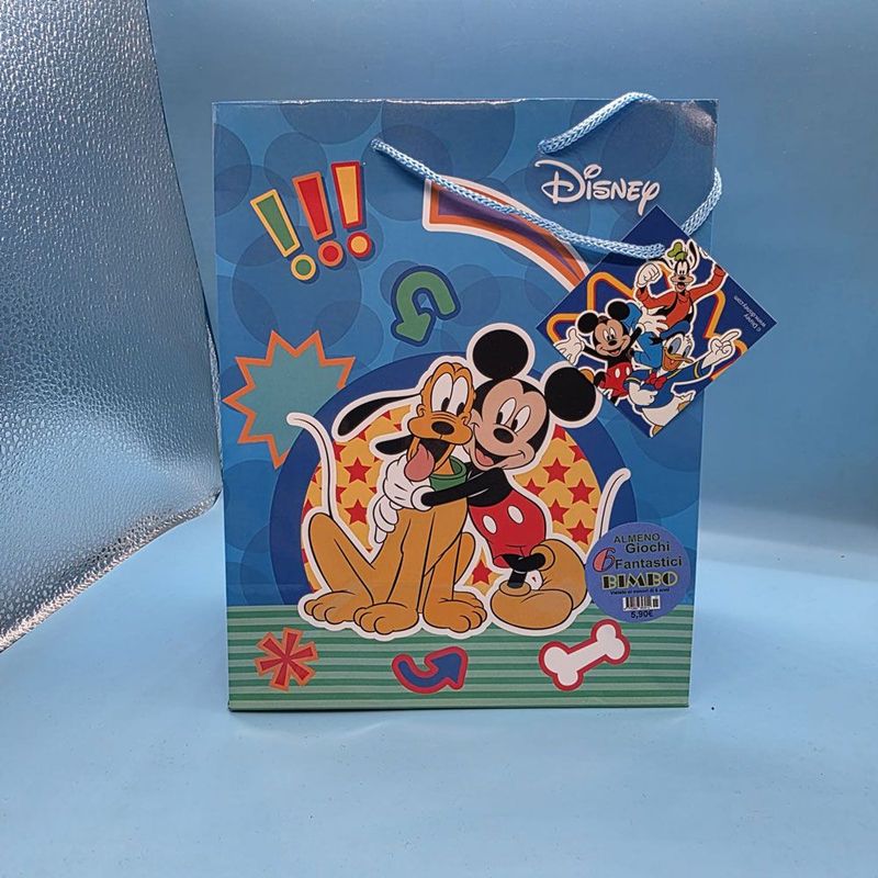 Shopper Topolino con 6 regali - (5 pezzi)