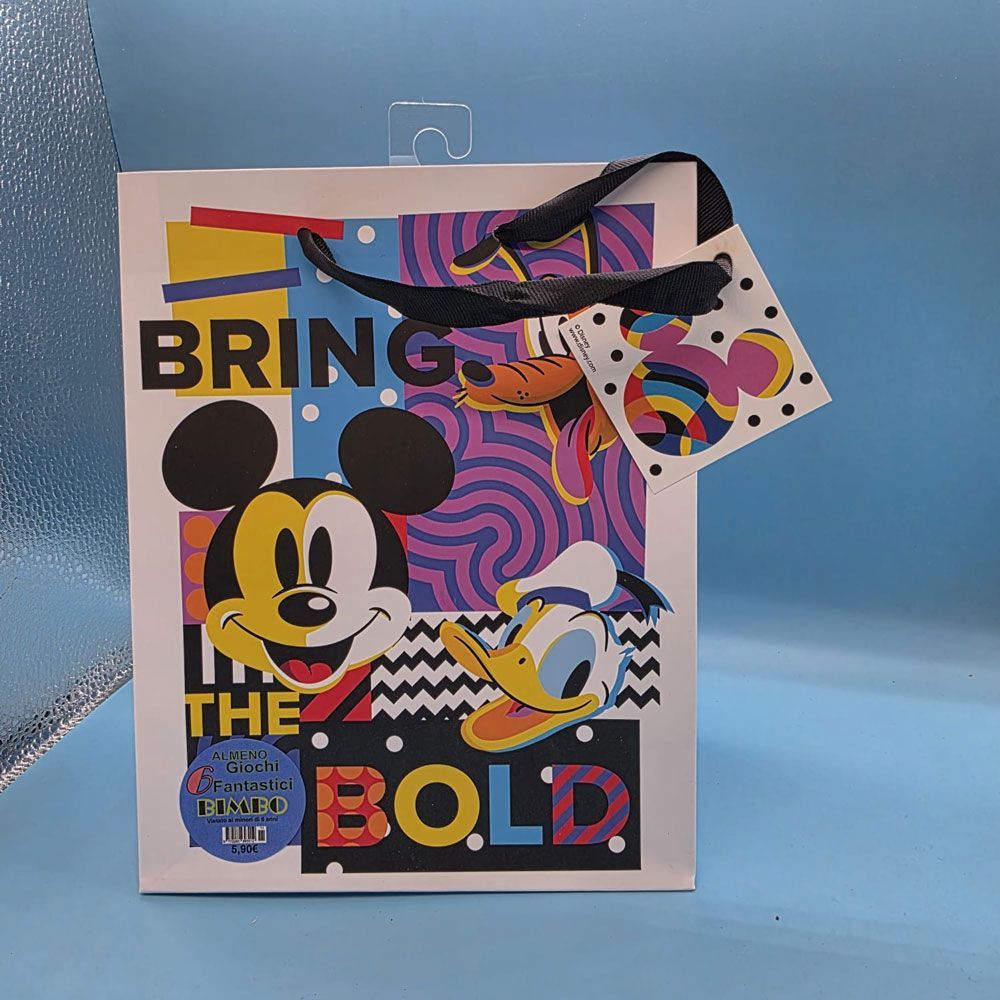 Shopper Topolino con 6 regali - (5 pezzi) Shopper Topolino con 6 regali - (5 pezzi)