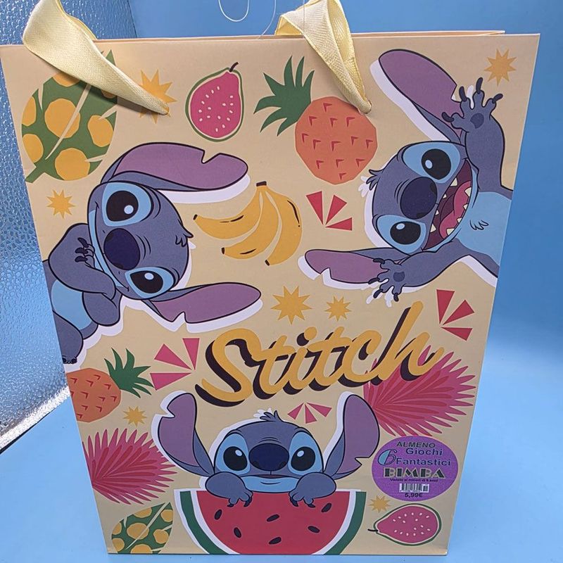 Shopper Stitch per bambina con 6 regali - (5 pezzi)