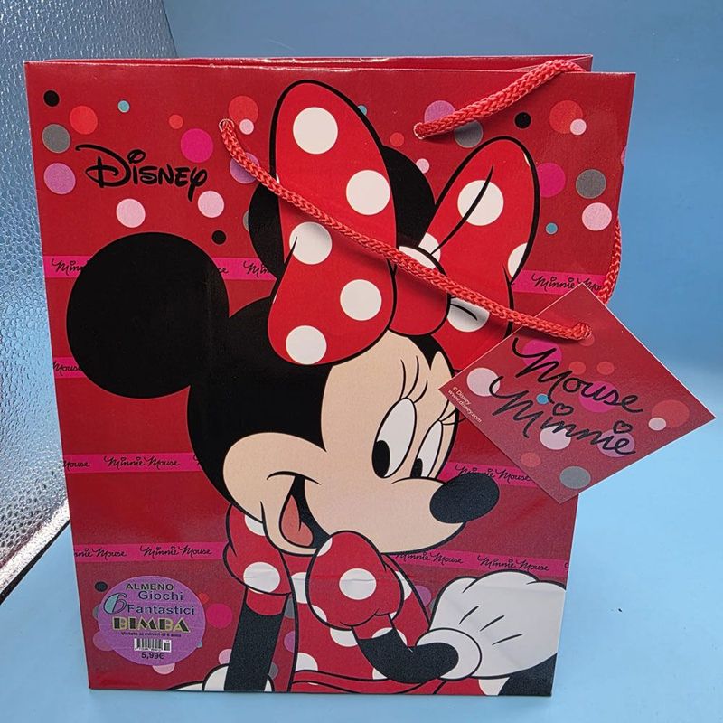 Shopper Topolina con 6 regali - (5 pezzi)