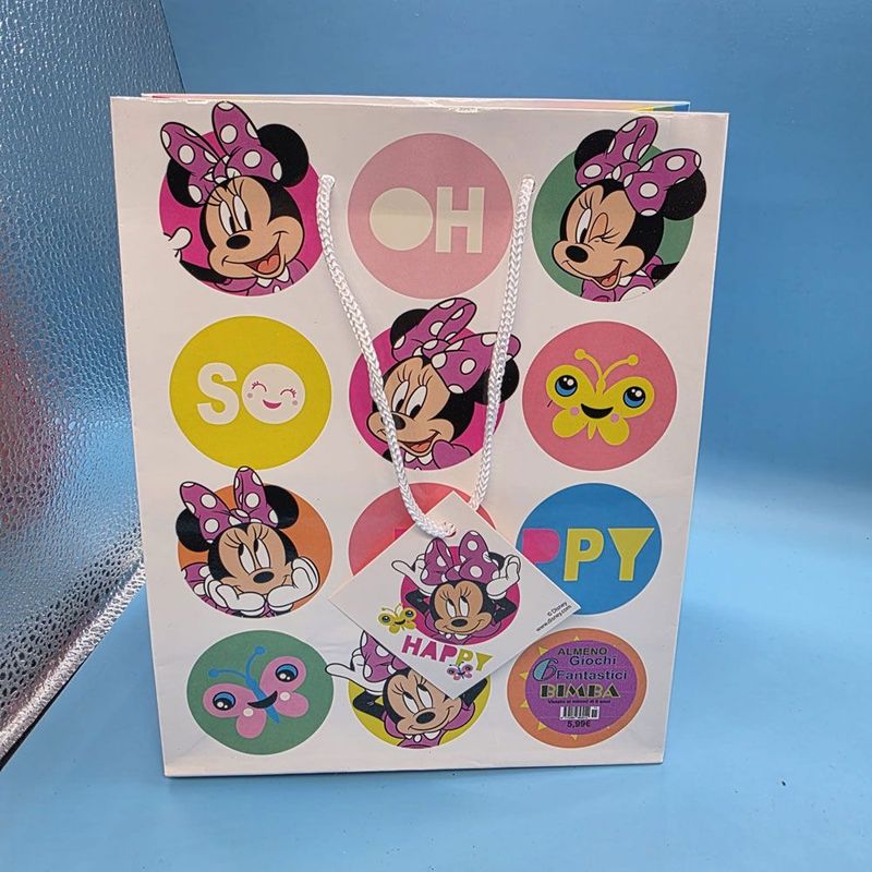 Shopper Topolina con 6 regali - (5 pezzi)