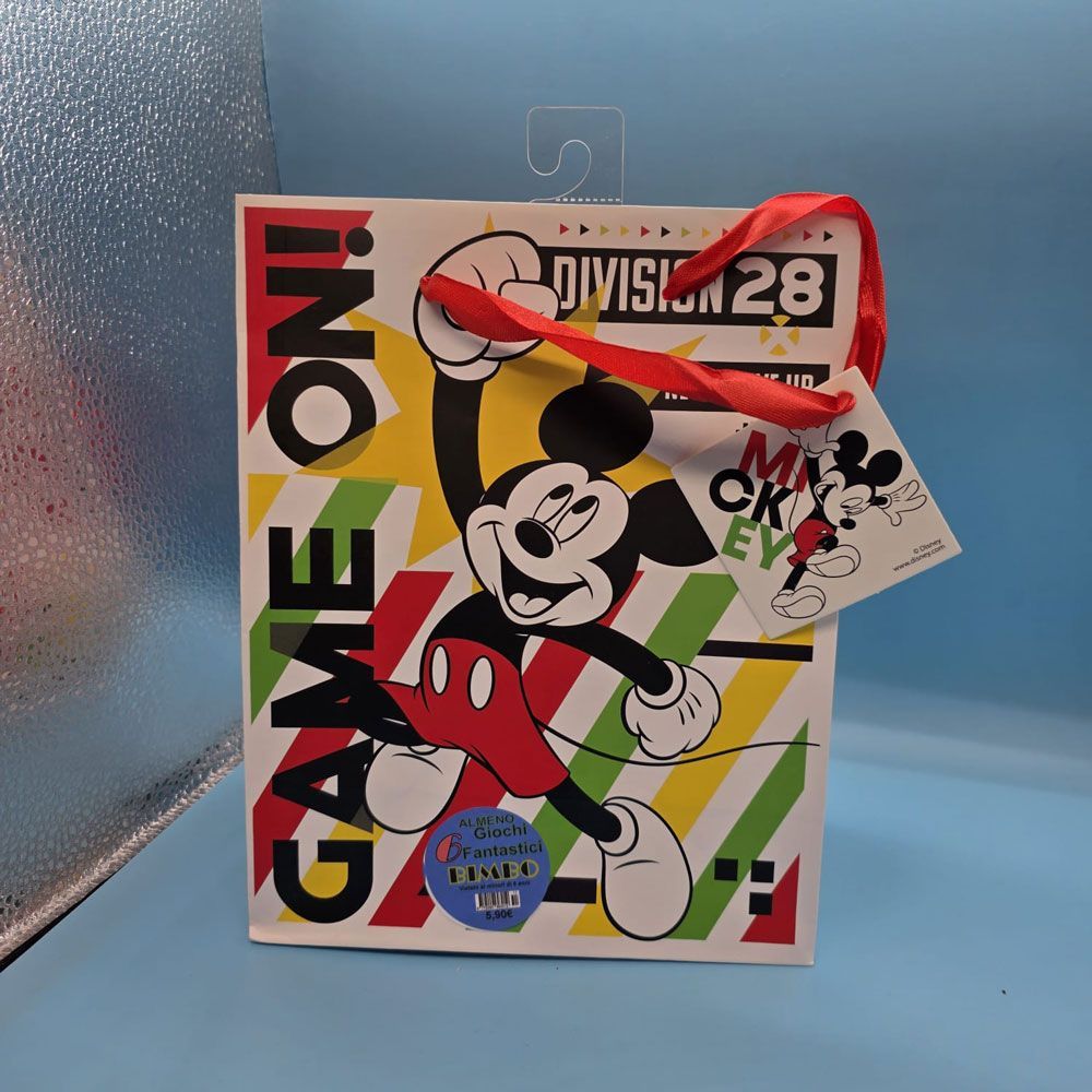 Shopper Topolino con 6 regali - (5 pezzi) Shopper Topolino con 6 regali - (5 pezzi)