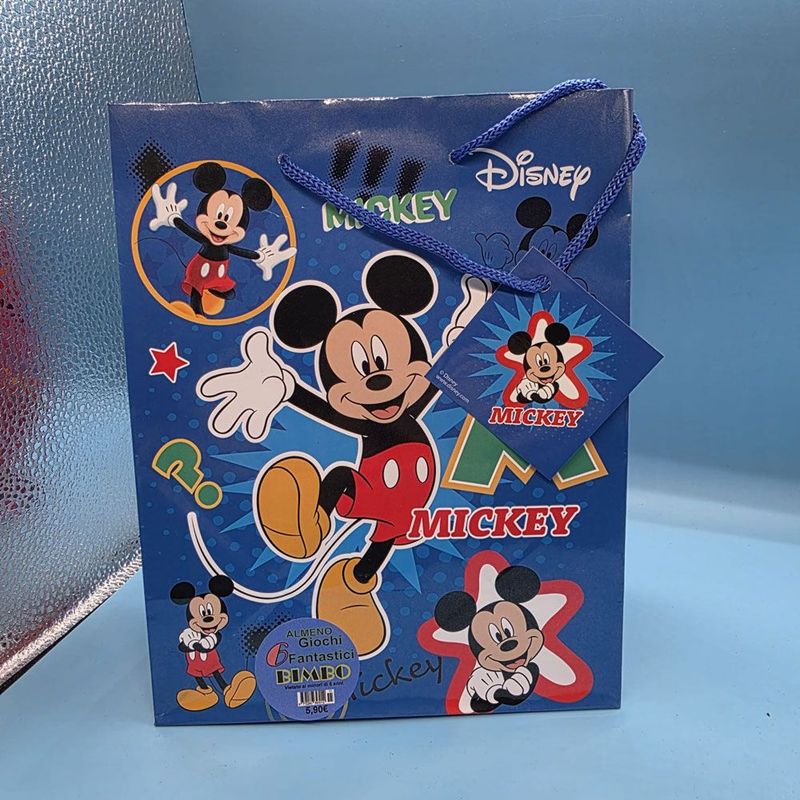 Shopper Topolino con 6 regali - (5 pezzi)