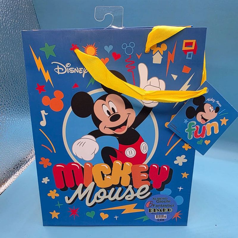 Shopper Topolino con 6 regali - (5 pezzi)