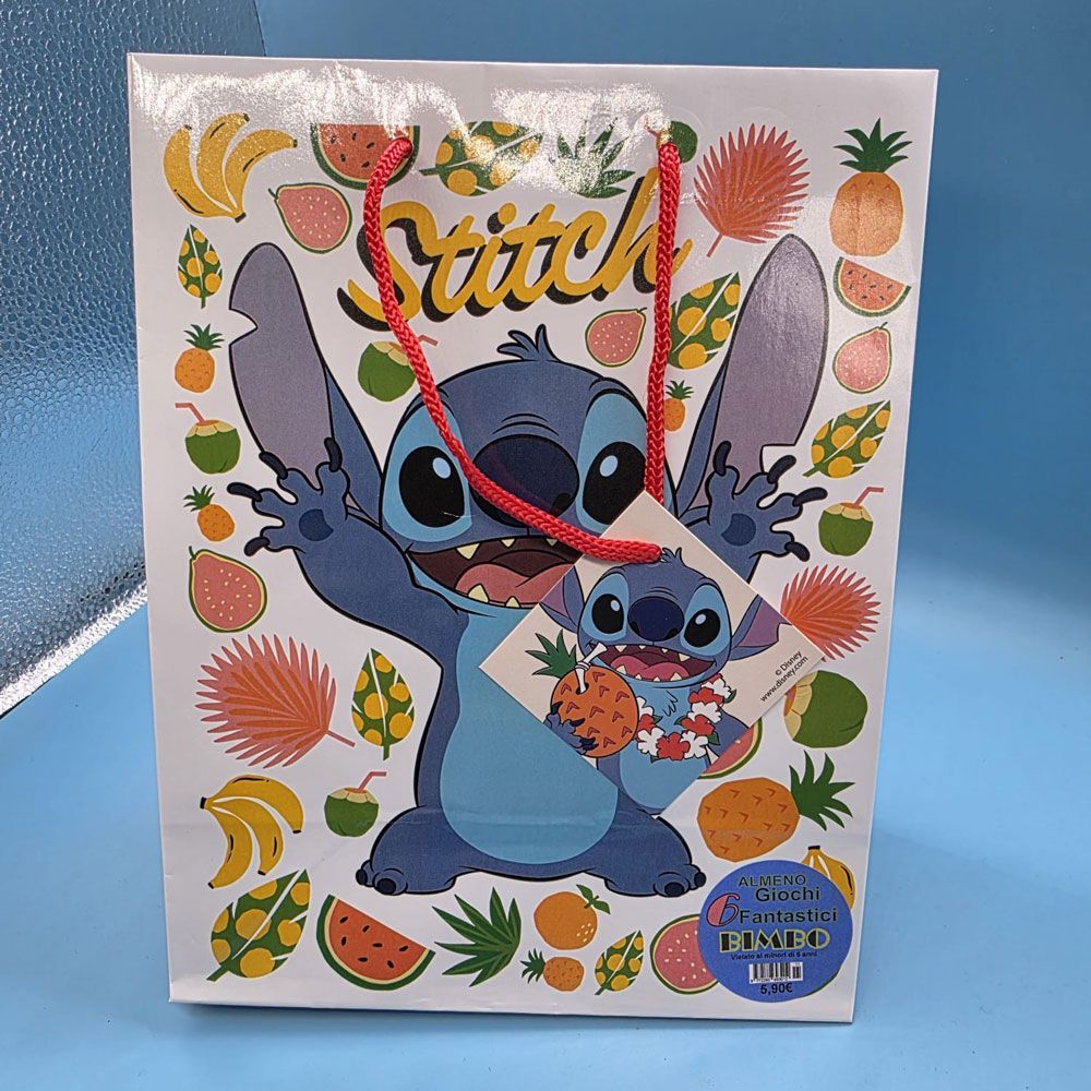 Shopper Stitch per bambino con 6 regali - (5 pezzi)