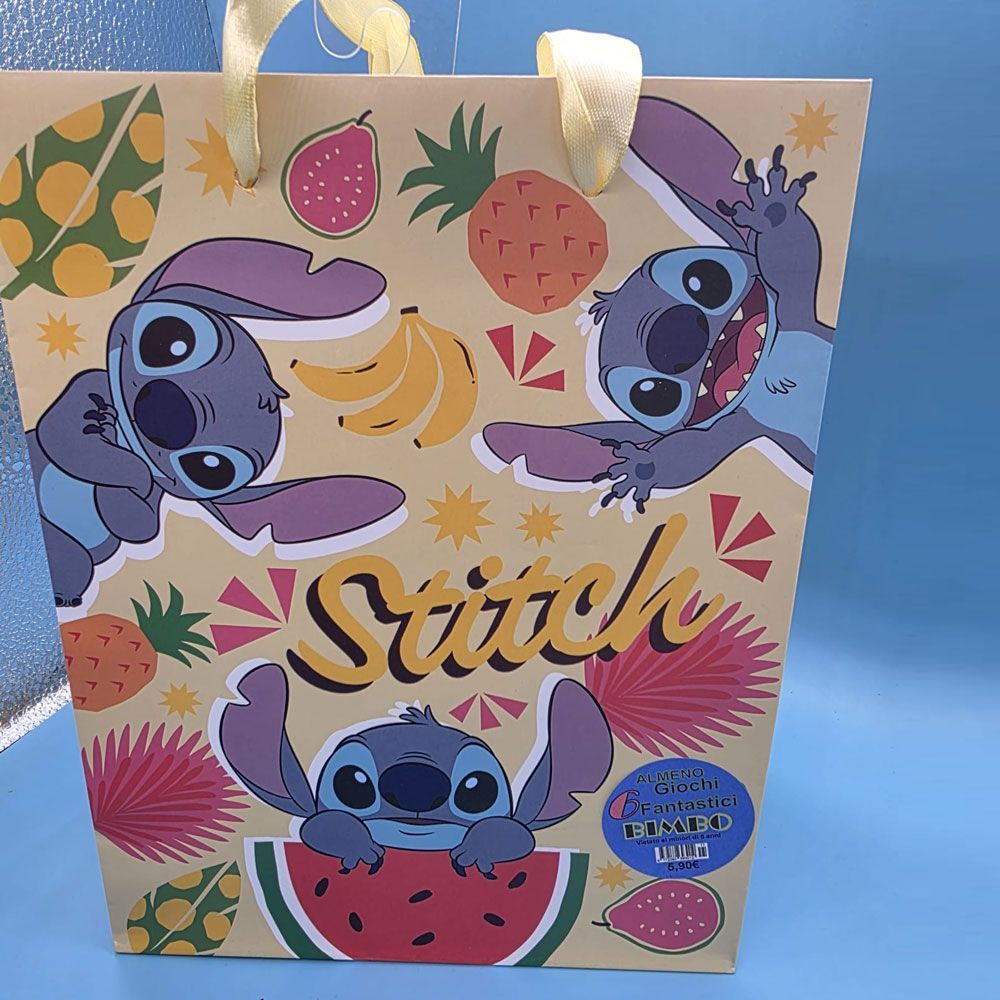 Shopper Stitch per bambino con 6 regali - (5 pezzi)